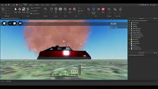 Debris cloud test