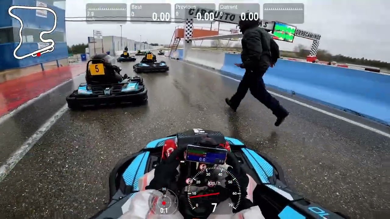 Karting - Recas - 07.02.2026 - Rental sprint series GP 6 - Wet