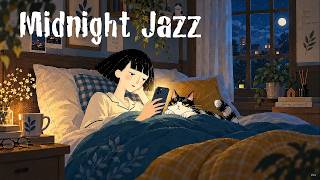 [𝐏𝐥𝐚𝐲𝐥𝐢𝐬𝐭] لماذا لا أستطيع النوم الليلة؟ جاز مريح للاستماع 🍁🎧” | Midnight Jazz بدون إعلانات🎶 screenshot 3
