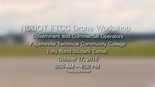 UAV Drone FTCC Workshop 101618