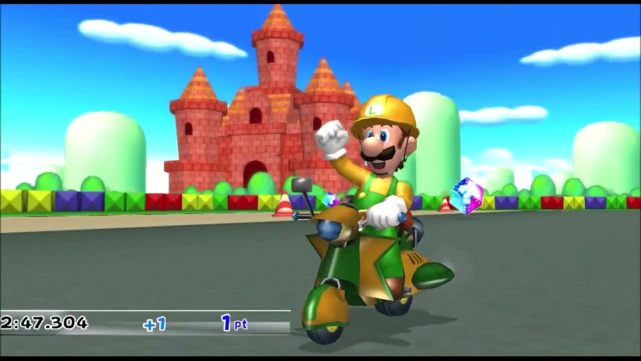 Mario kart Wii deluxe GBA Mushroom cup