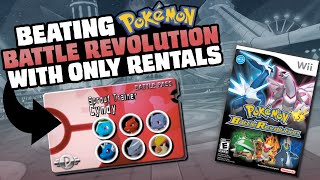 HOW EASILY CAN YOU BEAT POKEMON BATTLE REVOLUTION WITH ONLY RENTAL POKEMON?
