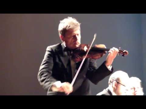 Uto Ughi Playing "Devil's Trill" by Giuseppe Tartini. Violin, Concert at Turin Conservatory, Italy