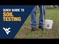 Quick guide to soil testing with wvu extension specialist tom basden