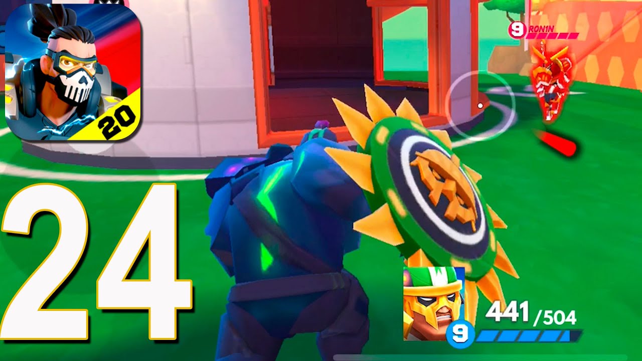 FRAG Pro Shooter - Gameplay Walkthrough part 24 - Waterfalls😎(iOS, Android)