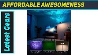 Dinoho RGB Star Projector Floor Lamp: Amazing Ambiance!