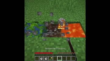 Minecraft Hacker Cobblestone Generator Moment #minecraft #shorts