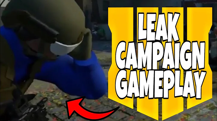 "LEAK" UNSEEN Black Ops 4 Campagin Footage! (BO4 CANCELLED CAMPAIGN GAMEPLAY)