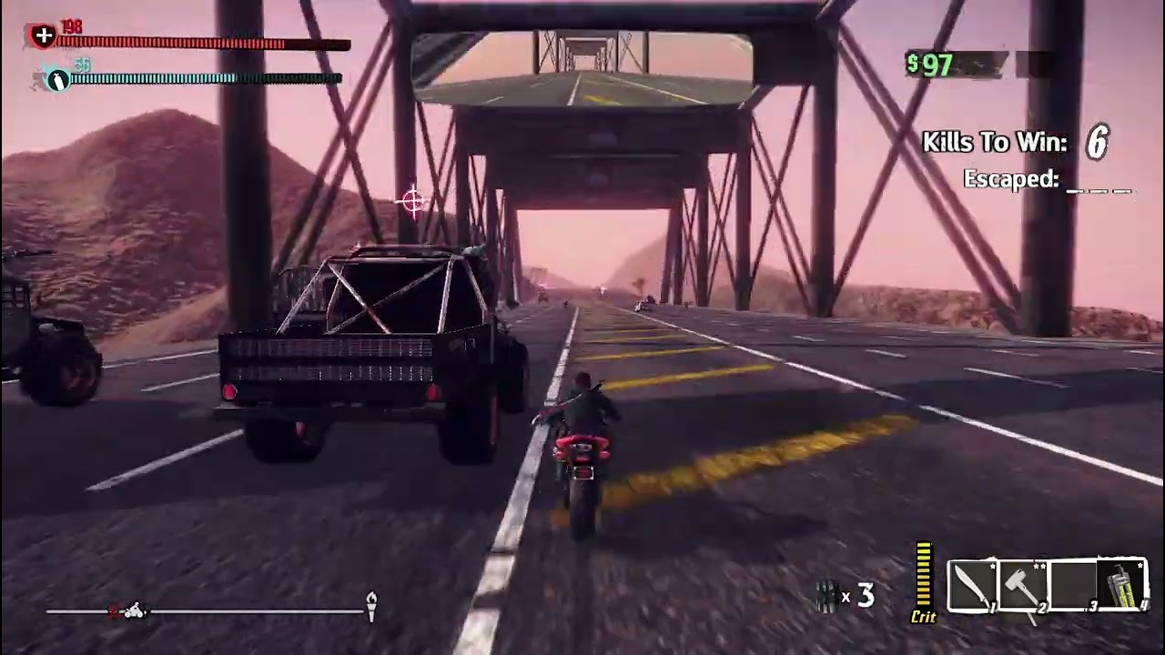 Road Redemption takedown