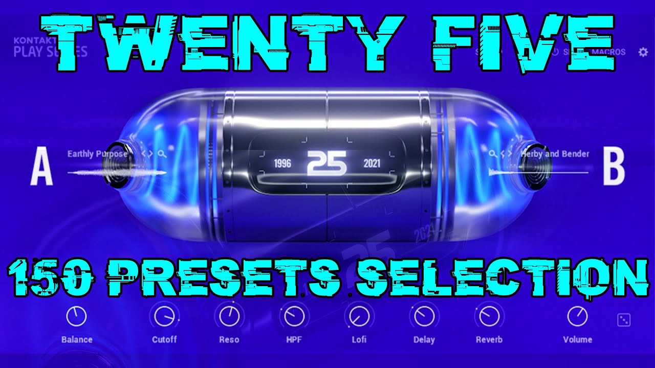 Twenty Five 150 presets selection [Native Instruments] - YouTube