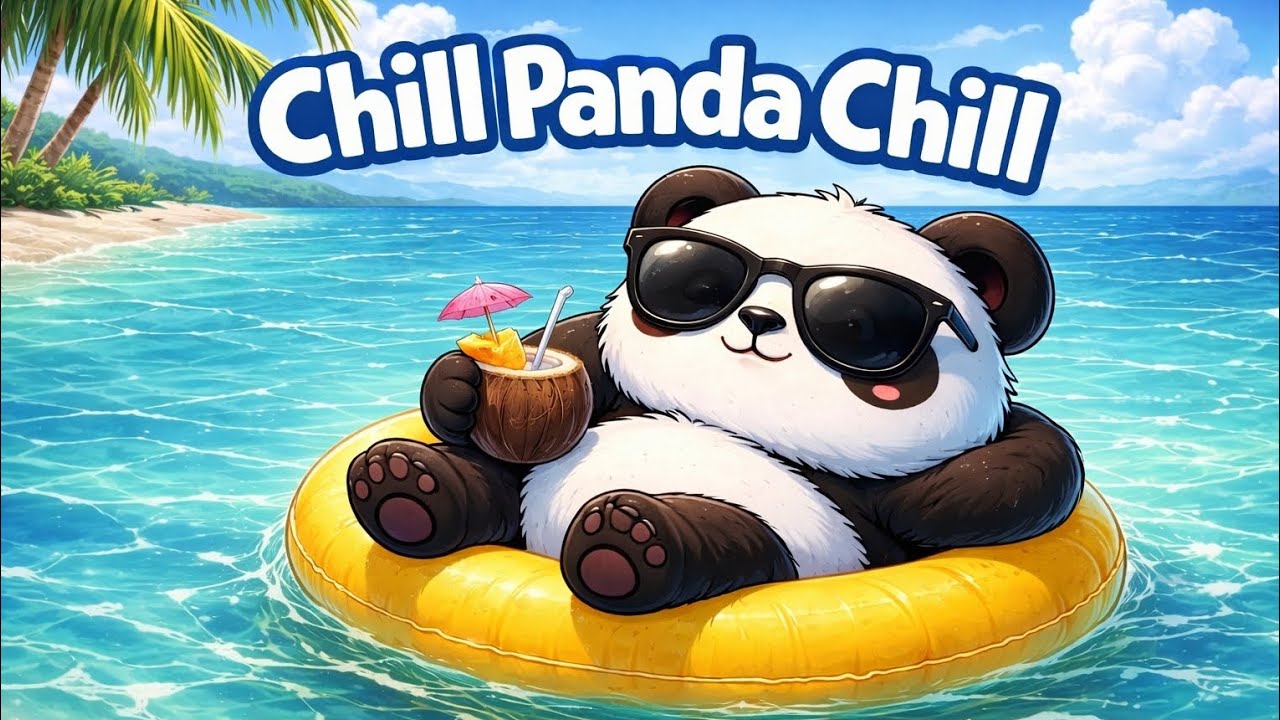 Cute Relaxing Panda Aesthetic | Calm & Cozy Vibes | Chill Panda Chill 