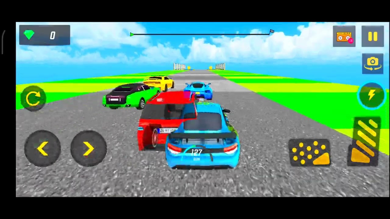 Mega Ramp Racing 3D - Extreme Stunt Car Racing - Ultimate Stunt Racing ...