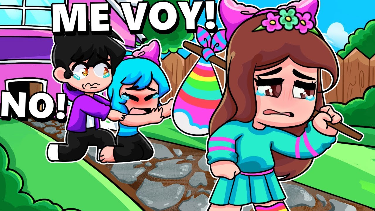¡ABANDONO A MI FAMILIA EN MINECRAFT! 😭💔 BELA DEJA A SRJUANCHO Y A SRTACATANA 🥺 MINECRAFT ROLEPLAY