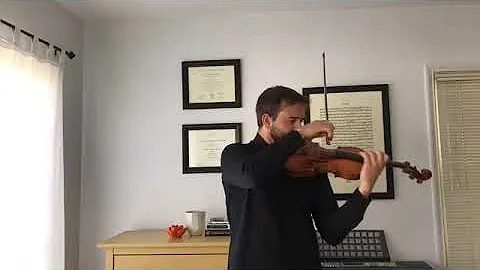 Violinist William Hagen | VC LIVING ROOM LIVE