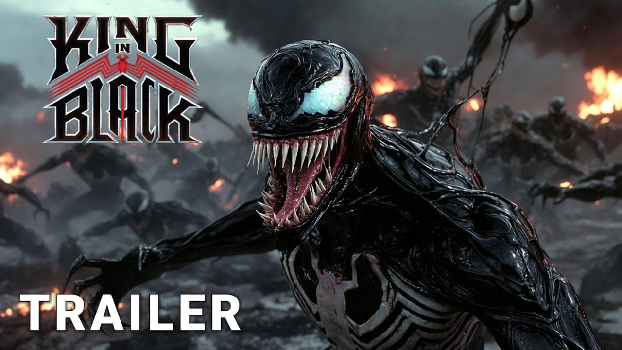 «Веном 4: Король в чёрном» — первый трейлер | Том Харди, Том Холланд