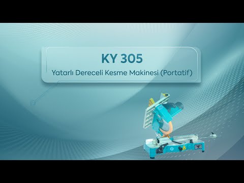 KY 305 - Yatarlı Dereceli Kesme Makinesi (Portatif)