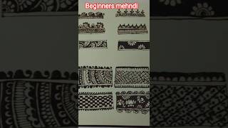 Beginners mehndi design