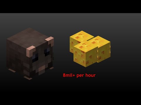 Hypixel Skyblock| Farming rats for cheese is secretly op... - YouTube