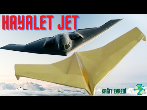 Hayalet Jet Kağıt Uçak Nasıl Yapılır? / Kağıttan Uçak Yapımı İpuçları
