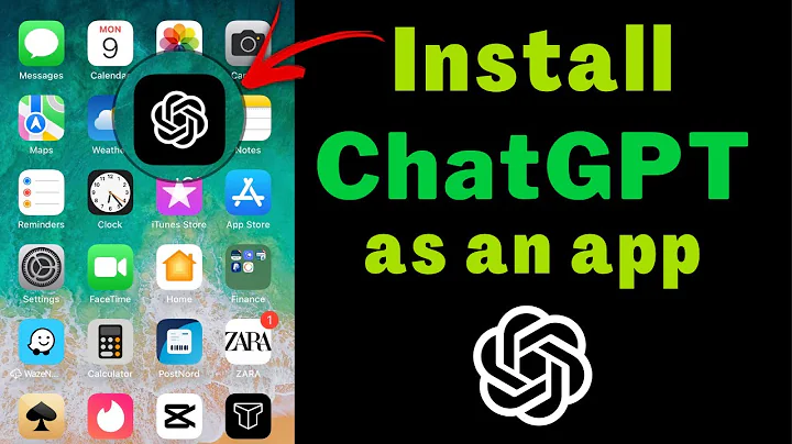 Experience ChatGPT Anywhere: Install the ChatGPT App for iOS!