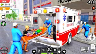 Ambulance Rescue City Driving 3D 911 Rescue Emargency Van Simulator -Android Gameplay screenshot 5