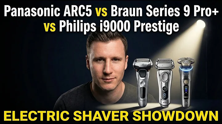 Panasonic ARC5 vs Braun Series 9 Pro+ vs Philips i9000 Prestige Ultra | Electric Shaver Showdown