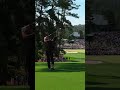 From the fringe, Patrick Reed converts the eagle putt on No. 2. #themasters