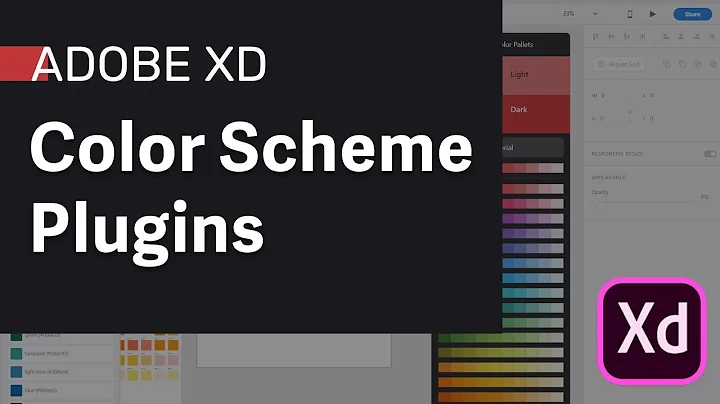 Enhance Your Design with Top Adobe XD Color Scheme Plugins
