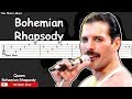 Queen  bohemian rhapsody guitar tutorial