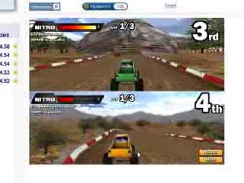 3D гонки на грузовиках(Мини игры)