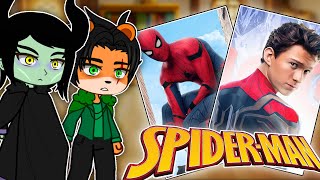 Dicney Villains React To Spider Man | Peter Parker | Gacha React