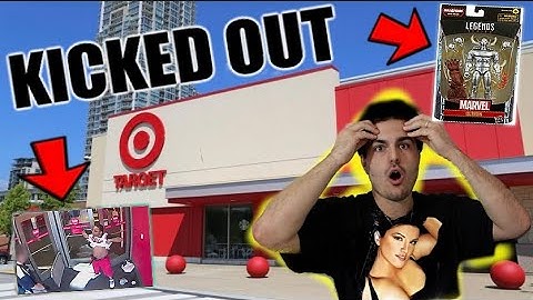 SCALPER GETS KICKED OUT OF TARGET! Toy Hunt (  MaRveL LegEndS , NEca WWe ElitEs !
