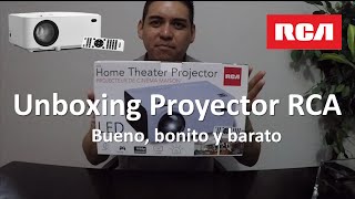 Proyector RCA bueno, bonito y barato.