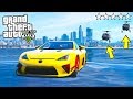 I escaped the Cops driving on WATER!! (GTA 5 Mods Gameplay)