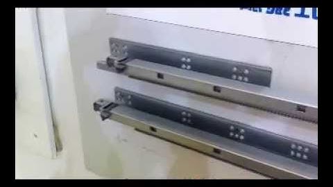 BB3301 Multifunction Push Open and Soft Closing Drawer Slide