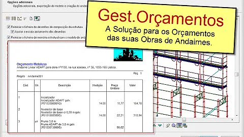 Como calcular a quantidade de andaime?