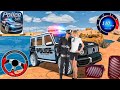لعبة قيادة سيارة الشرطة - محاكاة قيادة السيارات - Police Sim 2022 - Android Gameplay - GP-676