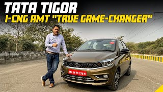 Tata Tigor CNG AMT Drive review Power, performance all details | Times Drive