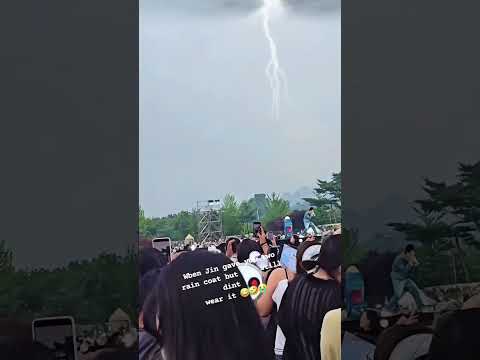 Jin Singing Power Start Raining Bts Cutelife