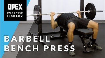 Barbell Bench Press - OPEX Exercise Library