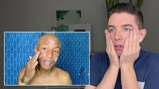 Specialist Reacts to Pharrell William's Skin Care Routine