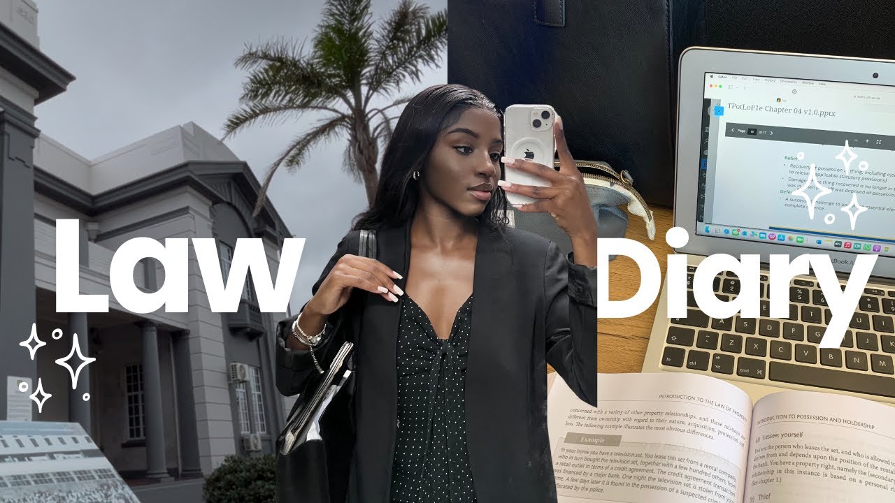 Law School Vlog: Criminal Law Lecture, Test Prep, Interview + Life Over a Few Days