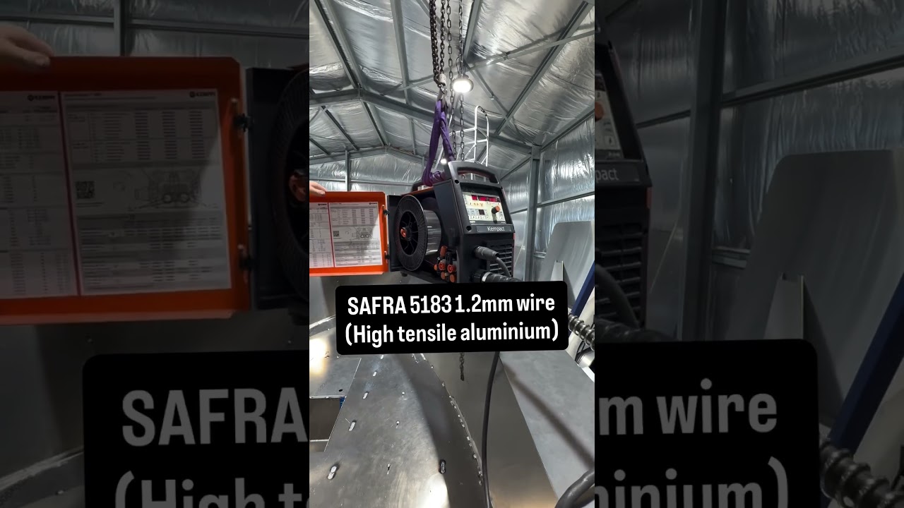 What welder I’m using for home made boat