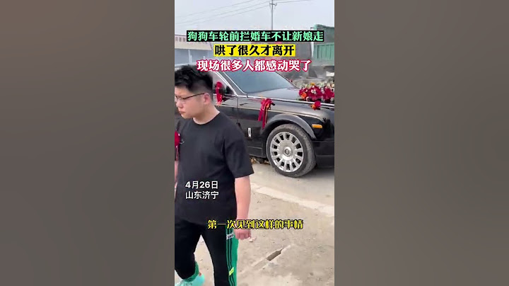 心疼！主人出嫁，狗狗攔婚車不捨得新娘出嫁，新娘媽媽哄了很久才讓開，現場很多人都被感動落淚！【真相記】 - 天天要聞