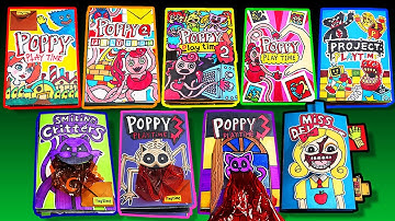 Poppy Playtime Game Book Collection🩸💀😺😈 (Part 1 ~ 9)