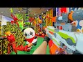 Nerf War | Amusement Park Battle 33 (Nerf First Person Shooter)