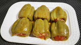 Etli Biber Dolması Efsane Oldu İçi Yumuşacık Bol Soslu Biber Dolması Tarifi