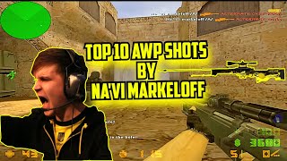 Top 10 AWP shots by NaVi markeloff