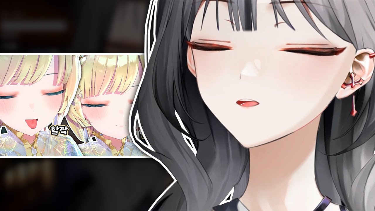 악마의 성녀뽀뽀 따라하기