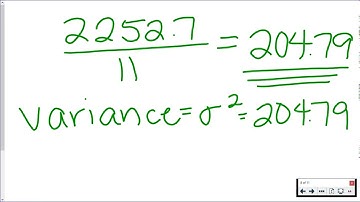 Std. Deviation & Outliers Example